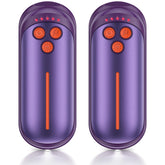 DeeKom rechargeable hand warmers 2-pack front view shows portable warmth for cold days