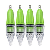 Three pack Deep Drop underwater fishing lights, green LED, each 6.7 inches