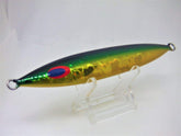 DEEPARS Slow Skip FB 150g Magma Green Gold lure for versatile two-tide casting.