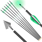 DEEPOWER 31-inch carbon arrow shaft for precise flight