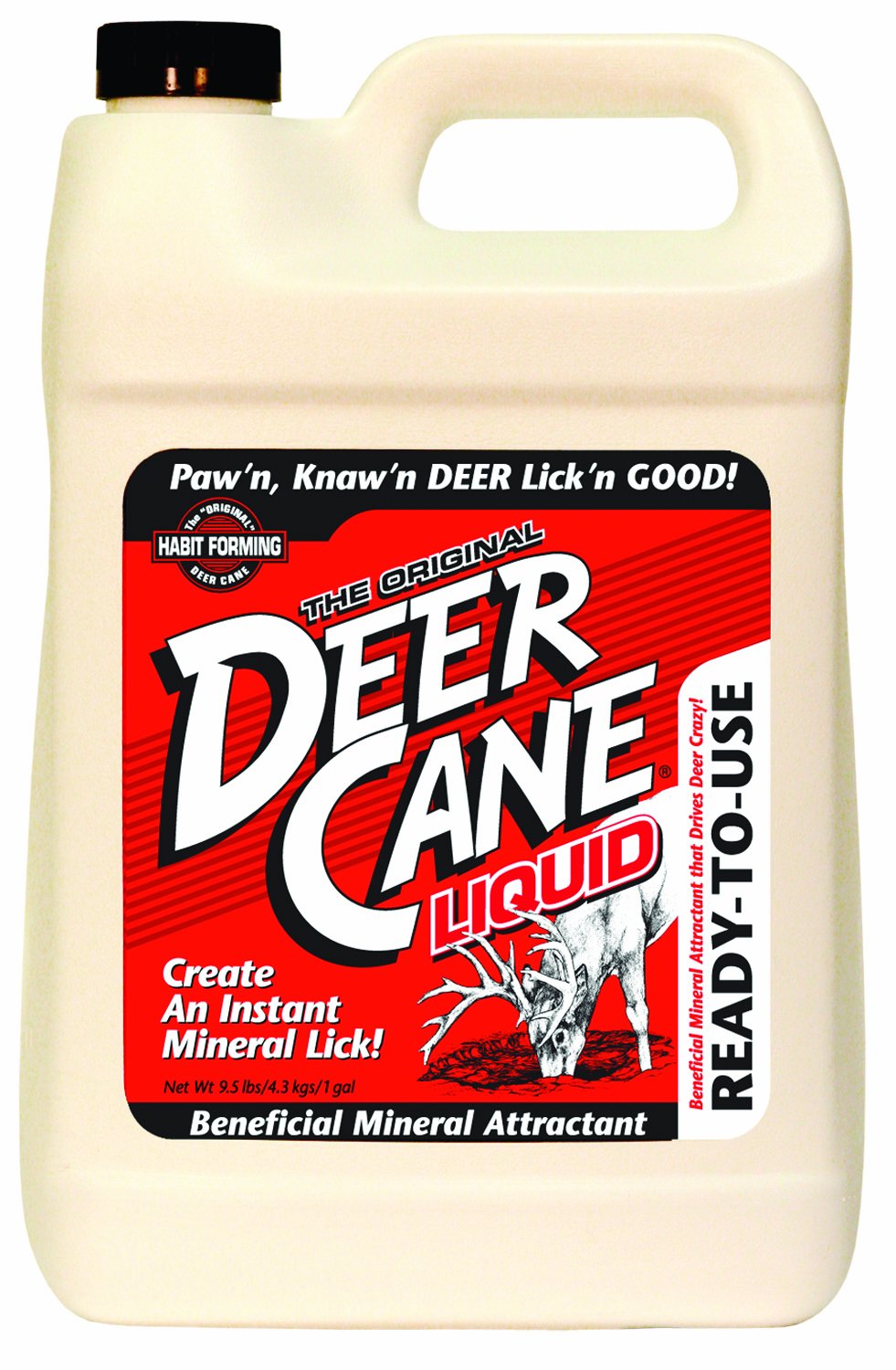 Bottle of Evolved Habitats Deer Cane Liquid attractant