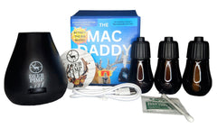 DEER PIMP MAC Daddy Trifecta side profile shows compact field-ready scent diffuser.