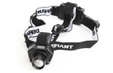 Defiant headlamp adjustable beam for versatile night lighting.