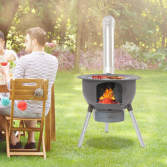 DEIGEHJRE grill grid and wok rings close-up, versatile for seafood, stir-fries, and stews