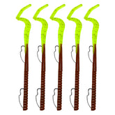 Delong Lures 10-inch pre-rigged weedless swim bait with Twister Tail - front view