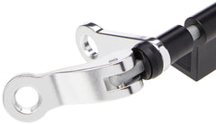 Delta Bike Hitch Pro 9x100mm skewer provides rigid, quick access.