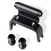 Delta Bike Thru-Axle Fork Mount fits 12mm and 15mm axles for transport.