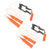 Demeras dual handheld ice safety picks for secure grip on ice