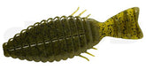DEPS Bull Flat Creature 3.8in green pumpkin with bellows tail for lifelike swimming