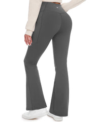 Desol fleece-lined hiking pants pocket closeup highlighting secure zip pockets for valuables.