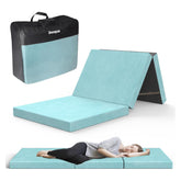 DESQUE Trifold Mattress folded in carry bag for easy travel and storage