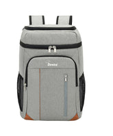 Desta 22L backpack cooler front pocket for quick snack access during hikes