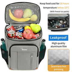 Desta 22L insulated interior keeps drinks cold during outdoor trips