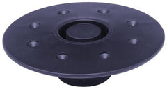 Detmar black receptacle flash mount, durable auto accessory built for sun and saltwater resistance