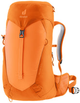 Deuter AC Lite 22 SL women's backpack top view highlights lightweight design and ventilation.