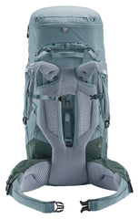 Deuter Aircontact Core 45+10L SL backpanel close-up showing ergonomic support.