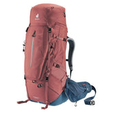 Deuter Aircontact Core 60+15 SL backpack with the back system for comfort and ventilation.