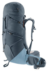 Deuter Aircontact Core 65+10 ink back panel supports balanced carry