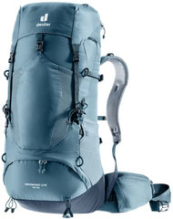 Back panel detail of Deuter Aircontact Lite 50+10 enhancing ventilation