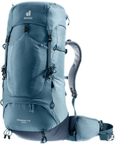 Deuter Aircontact Lite 50+10 front view for extended hiking comfort