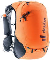 Deuter Ascender 13L backpack front view demonstrating trail-ready compact design for long-day comfort.