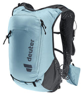 Deuter Ascender 7 trail backpack with front pole holder for quick access.