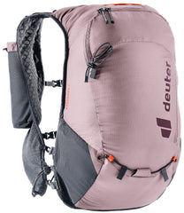 Deuter Ascender 7L grape backpack front view for ultralight trail runs and hikes