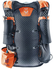 Deuter Ascender 7L side pocket view for quick-access storage on hikes.