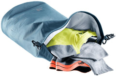 Deuter Drypack Pro 13L taped and welded seams shield contents.