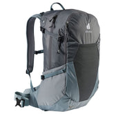 Deuter Futura 23 aircomfort mesh back for cooling ventilation on hikes.