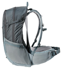 Deuter Futura 25 SL hip fins providing stabilized carry on rugged trails.