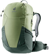Deuter Futura 27 front view shows featherlight design for effortless day hikes