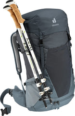 Deuter Futura 30 SL ergonomic hip fins stabilize load for movement