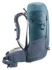 Deuter Futura 32 Aircomfort back system showcases max ventilation reducing sweat during climbs