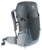 Deuter Futura 32 backpack front view for all-season hiking comfort.
