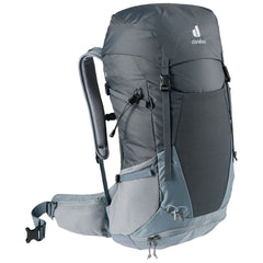 Deuter Futura 32 rain cover stowed for sudden storms.