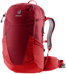 Deuter Futura 27 back system delivers breathable airflow for warm-weather hikes.