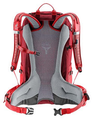 Deuter Futura 27 hydration compatibility supports easy water access on climbs.