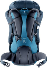 Close-up of Deuter Guide 30L Alpine Back system promoting breathable ventilation