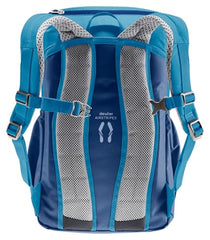 Deuter Junior lid pocket demonstrates organized quick-access storage