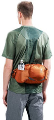 Deuter Pulse 5 bottle holder detail for on-the-go hydration.