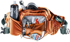 Deuter Pulse 5 hip bag side view showing compact, stable on-body design.