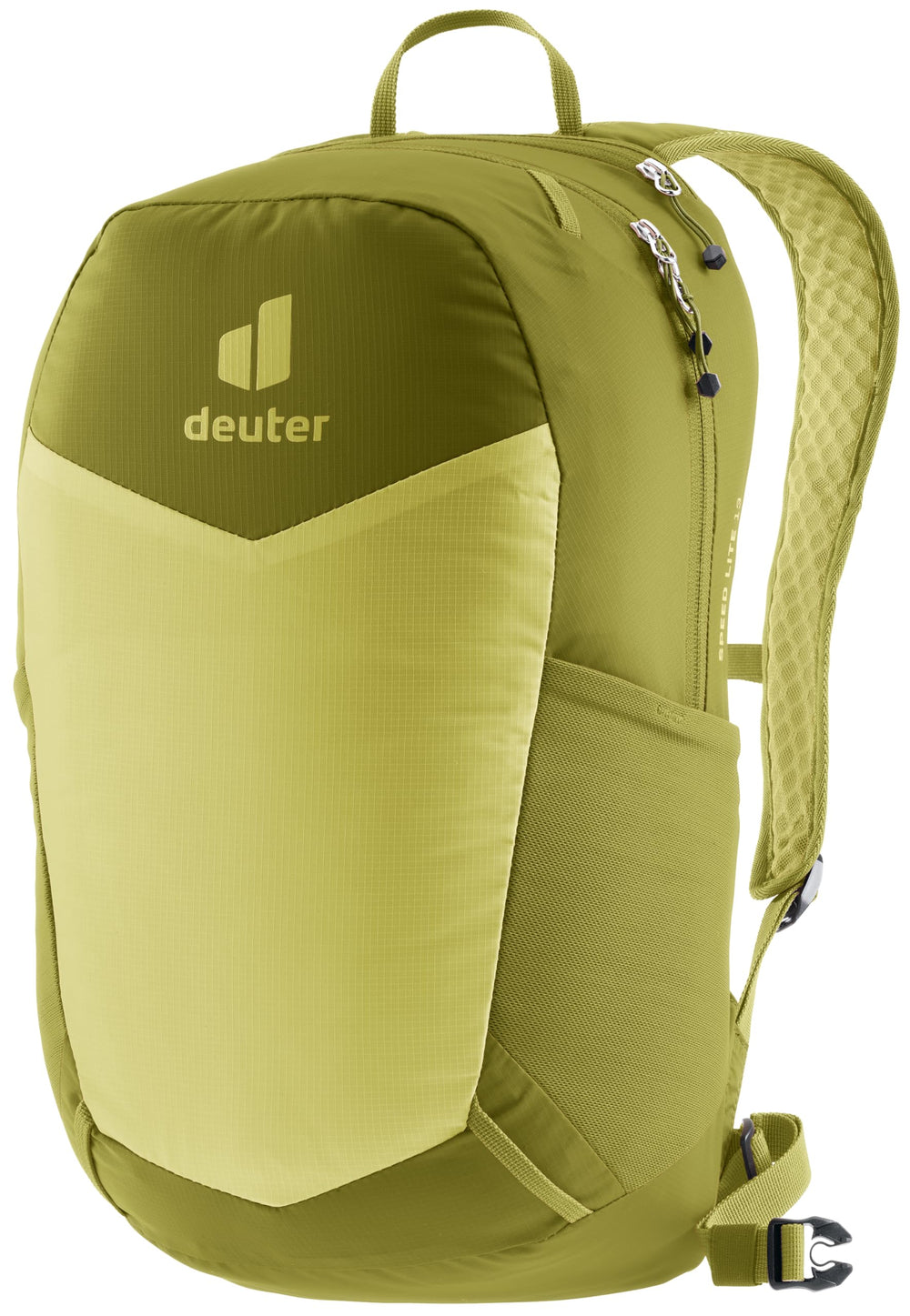 Deuter Speed Lite 13L front view for quick access on day hikes.