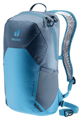 Deuter Speed Lite 13L front view in Ink-Wave, compact daypack for fast hikers