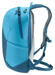 Deuter Speed Lite 17L top zip pocket secures valuables on the trail