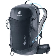 Deuter Speed Lite Pro 25L backpack overview showing hydration-ready design for mountain hikes.