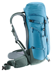 Deuter Trail Pro 36 front zip access enables quick gear retrieval