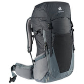 Deuter Futura 24 SL back panel with Aircomfort ventilation for cool comfort on day hikes.