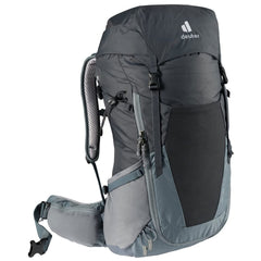 Deuter Futura 24 SL back panel with Aircomfort ventilation for cool comfort on day hikes.