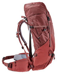 Deuter Women's Futura Air Trek 45+10 SL lid compartment for quick access.